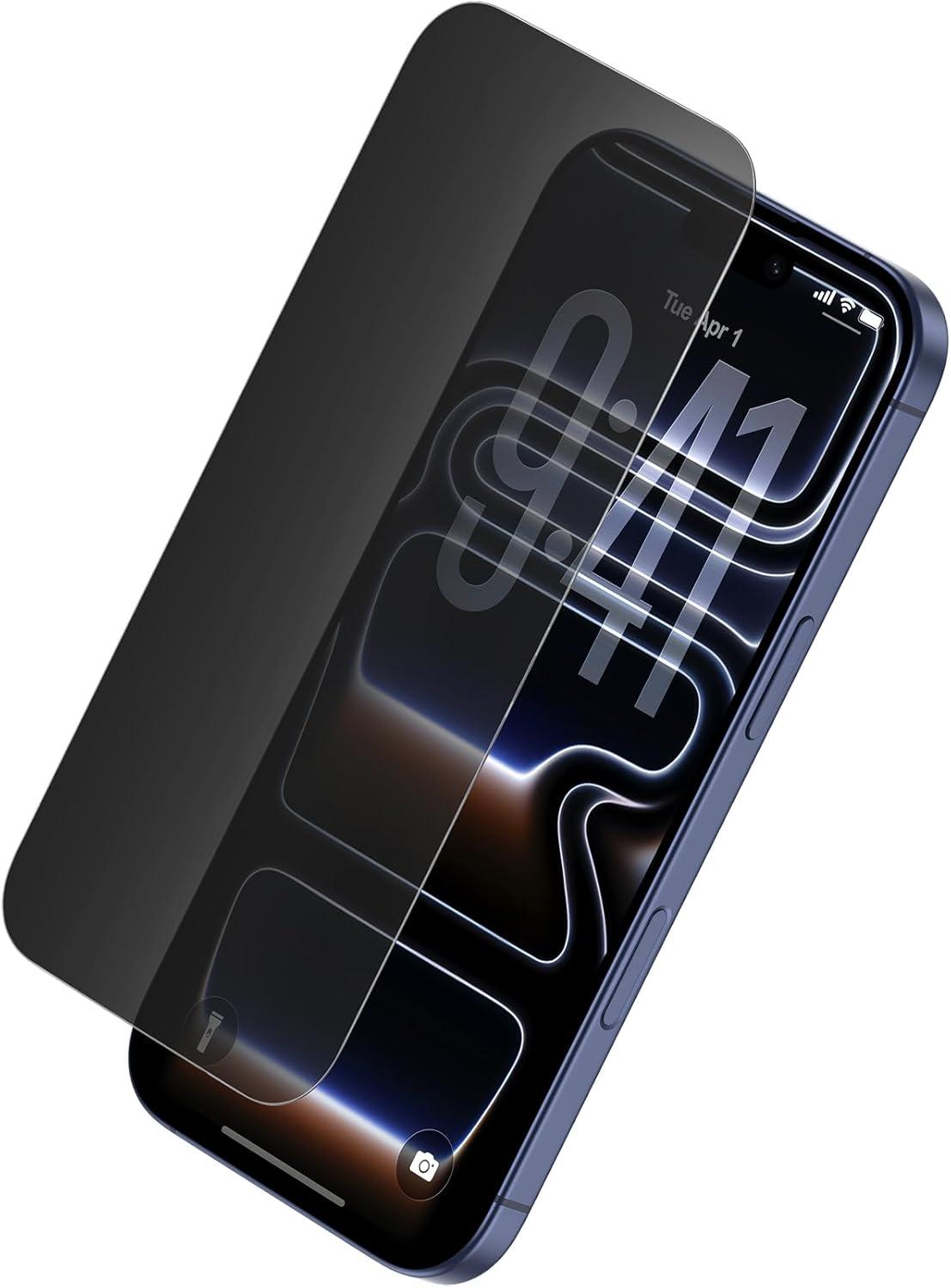 imageBelkin ScreenForce UltraGlass 2 Screen Protector for iPhone 17 Pro Max 25X Stronger Glass ScratchResistant amp Impact Protection Easy Align Tray for BubbleFree Application Made with Recycled GlassiPhone 17 Pro Max