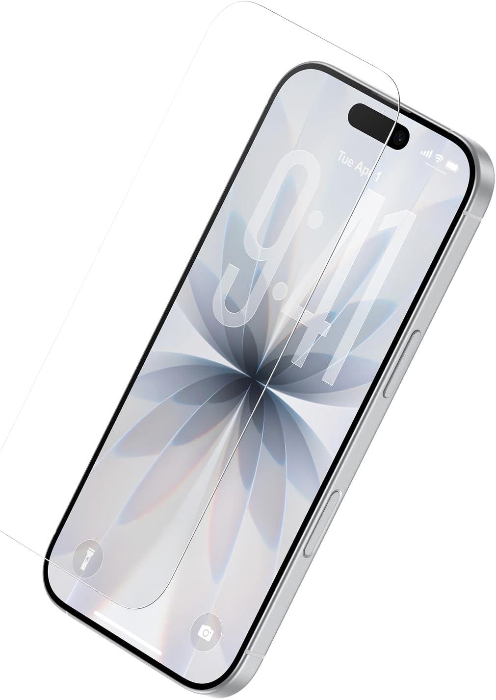 imageBelkin ScreenForce UltraGlass 2 Screen Protector for iPhone 17 Pro Max 25X Stronger Glass ScratchResistant amp Impact Protection Easy Align Tray for BubbleFree Application Made with Recycled GlassiPhone 17