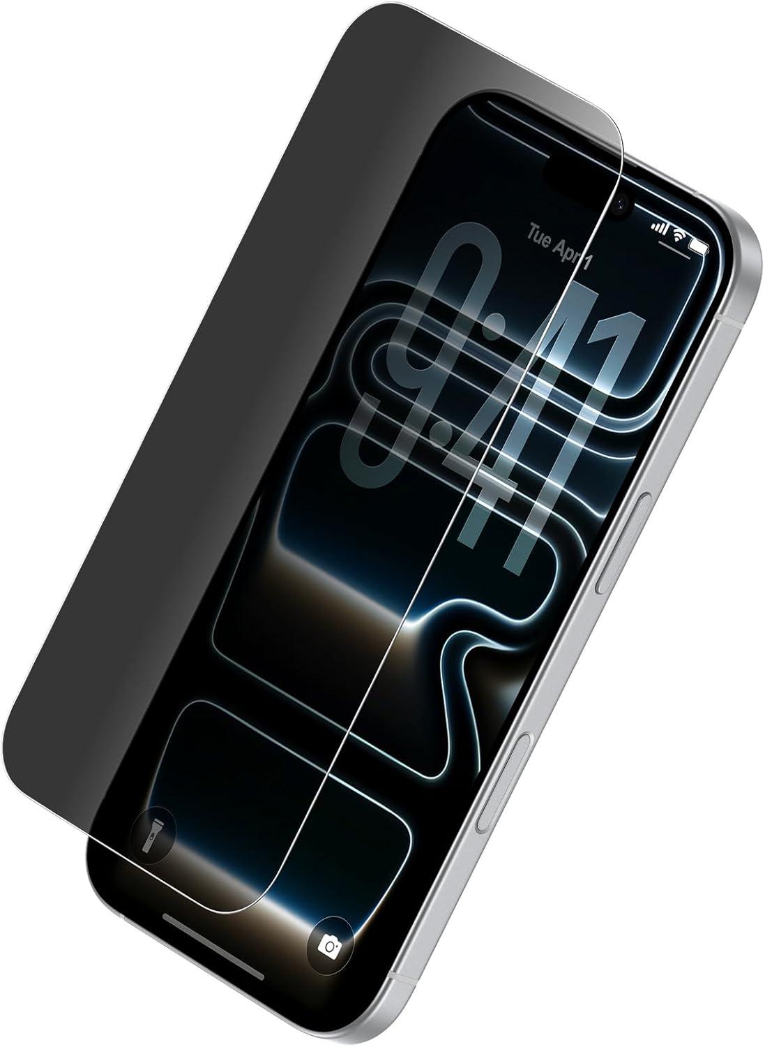 imageBelkin ScreenForce UltraGlass 2 Screen Protector for iPhone 17 Pro Max 25X Stronger Glass ScratchResistant amp Impact Protection Easy Align Tray for BubbleFree Application Made with Recycled GlassiPhone 17 Pro