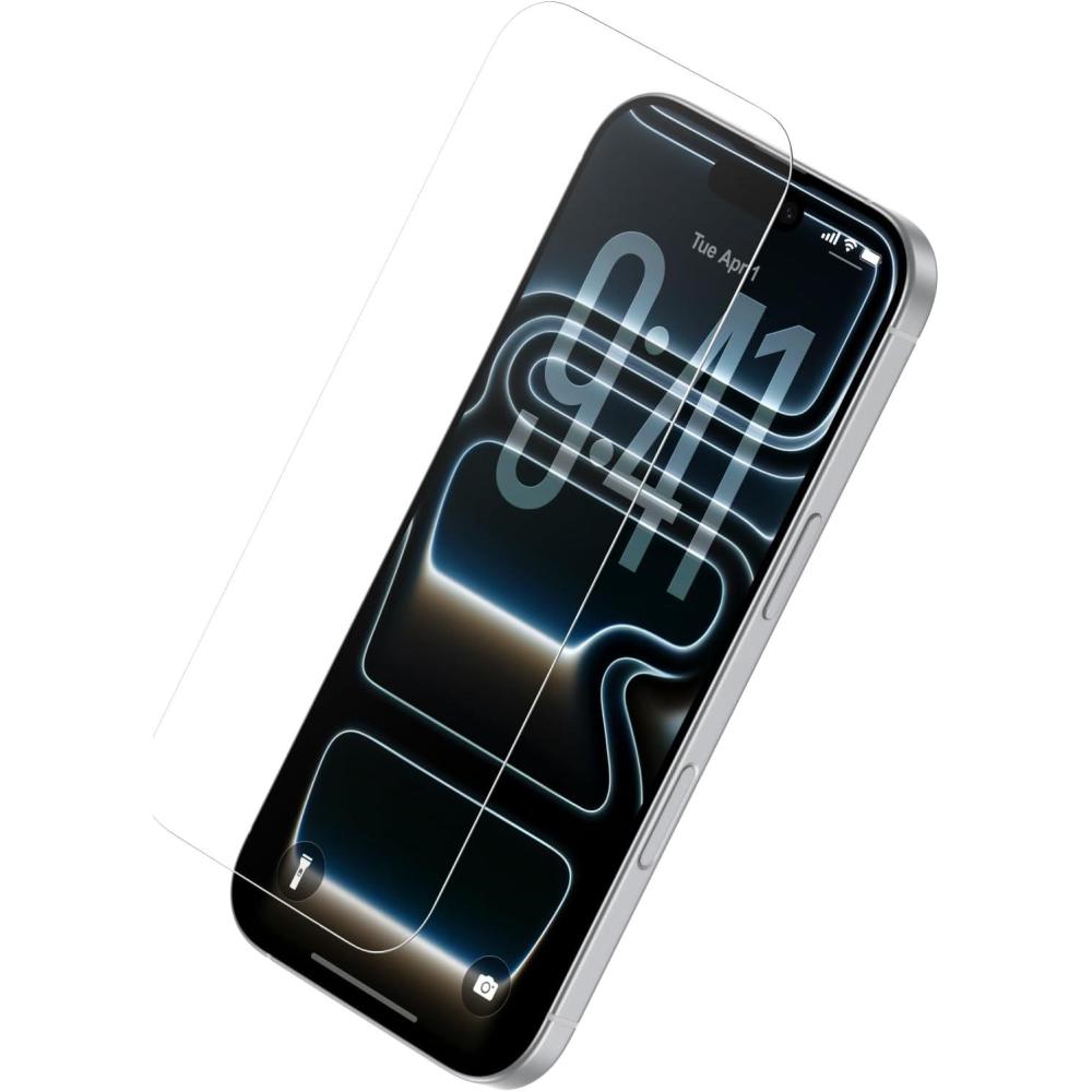 imageBelkin ScreenForce UltraGlass 2 Screen Protector for iPhone 17 Pro Max 25X Stronger Glass ScratchResistant amp Impact Protection Easy Align Tray for BubbleFree Application Made with Recycled GlassiPhone 17 Pro