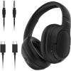 Belkin SoundForm Isolate Bluetooth Over-Ear Headphones – Hybrid Active Noise Cancelling Headphones – Wireless w/ 60H Playtime, Fast Charging & CloudCushion Ear Cups for Travel, Home, or Office – Black(Black)
