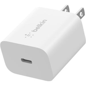 Belkin USB C Charger Block 20W (2 Pack) – USB C Cable Included – Fast Charging Block, Type C Wall Charger – Apple iPhone 17, Air, Pro, Samsung Galaxy S25, Google Pixel 10, iPad, AirPods, etc – White(Old Gen)