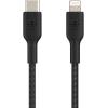 Belkin BoostCharge Fast Charging USB C to Lightning Cable 3.3ft/1M – MFi Certified 18W Power Delivery iPhone Charger Cord – Apple Charger USB C Cable – Fast Charging for iPhone 14, iPhone 13 – Black(Black)