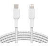 Belkin BoostCharge Fast Charging USB C to Lightning Cable 3.3ft/1M – MFi Certified 18W Power Delivery iPhone Charger Cord – Apple Charger USB C Cable – Fast Charging for iPhone 14, iPhone 13 – Black(White)