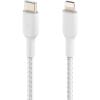 Belkin BoostCharge Fast Charging USB C to Lightning Cable 3.3ft/1M – MFi Certified 18W Power Delivery iPhone Charger Cord – Apple Charger USB C Cable – Fast Charging for iPhone 14, iPhone 13 – Black(White)