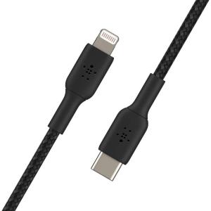 Belkin BoostCharge Fast Charging USB C to Lightning Cable 3.3ft/1M – MFi Certified 18W Power Delivery iPhone Charger Cord – Apple Charger USB C Cable – Fast Charging for iPhone 14, iPhone 13 – Black(Black)