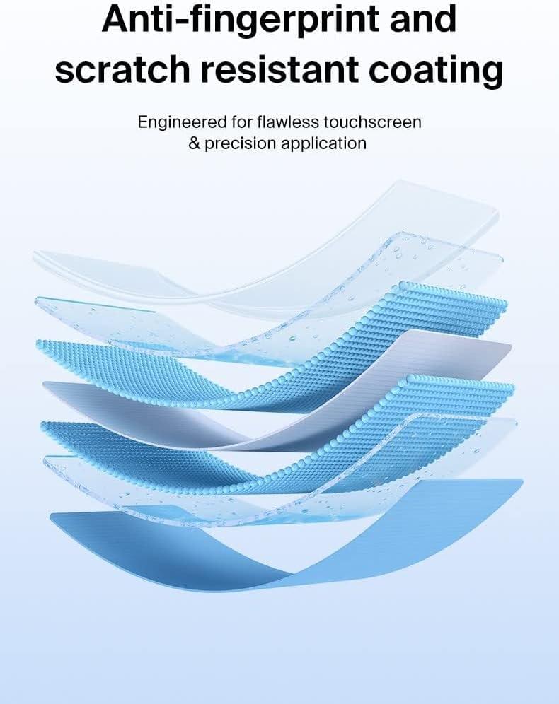 imageBelkin 2 Pack TemperedGlass iPhone 14 Plus 13 Pro Max Screen Protector Easy Bubble Free Application with Included Installation Guide Stickers 9H Hardness TestediPhone 14 13 13 Pro