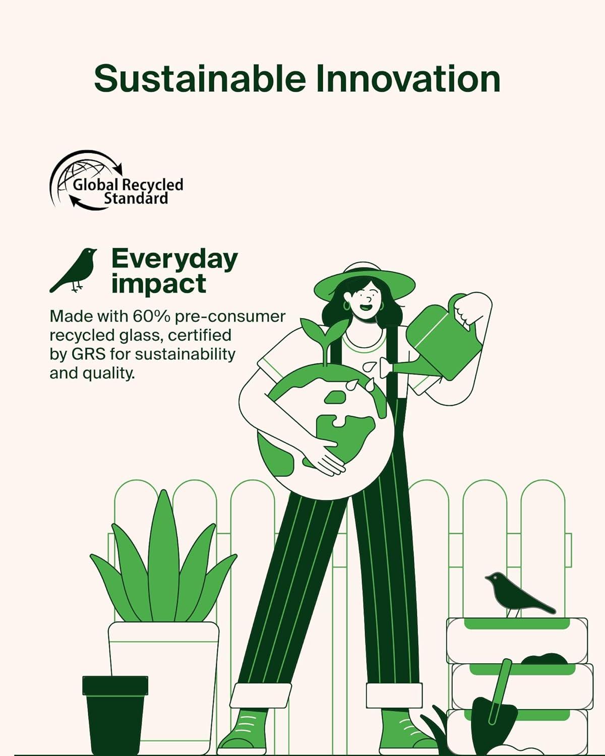 imageBelkin ScreenForce InvisiGlass Treated Screen Protector for Samsung Galaxy S25 Ultra 9H Hardness ScratchResistant Impact Protection wAlign Tray for Easy Application Made with Recycled Glass