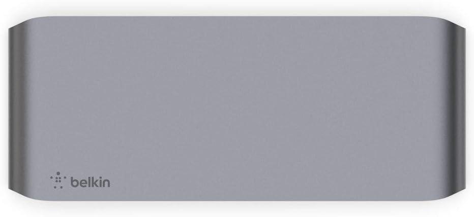 imageBelkin Thunderbolt 3 Dock Pro w Thunderbolt 3 Cable USBC Hub USBC Docking Station for MacOS amp Windows Dual 4K 60Hz 40Gbps Transfer Speed 85W Upstream Charging w Ethernet SD amp Audio PortsThunderbolt 3