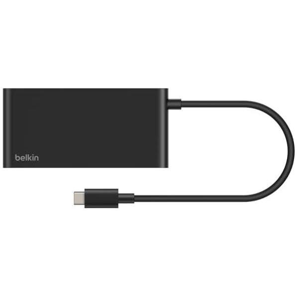imageBelkin USB C Hub 5Port Hub w 4K HDMI Display  60Hz 100W Power Delivery Fast Data Transfer 5Gbps USB C Multiport Adapter for MacBook iPad Pro Chromebook amp More  Upgraded HDMI 20  Black5 in 1 MultiPort