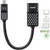 Belkin F2CD079BT Mini Displayport to Hdmi Adapter, 2 in, Black