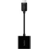 Belkin HDMI to VGA Adapter w/Micro-USB Power & Audio Support for Presentations, Gaming, and Streaming – Connects HDMI Devices to VGA Displays – Compatible with Apple TV 4K, Laptops & Most TVs – Black(1 Count (Pack of 1))