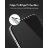 Belkin ScreenForce TemperedGlass Treated Screen Protector for iPhone 16 Pro – Slim & Scratch-Resistant – Includes Easy Align Frame for Bubble Free Application – 2-Pack(iPhone 16/15)