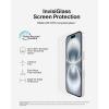Belkin ScreenForce TemperedGlass Treated Screen Protector for iPhone 16 Pro – Slim & Scratch-Resistant – Includes Easy Align Frame for Bubble Free Application – 2-Pack(iPhone 16/15/14 Pro)
