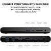 Belkin Thunderbolt 3 Dock Pro w/ Thunderbolt 3 Cable – USB-C Hub – USB-C Docking Station for MacOS & Windows, Dual 4K @60Hz, 40Gbps Transfer Speed, 85W Upstream Charging, w/ Ethernet, SD & Audio Ports(Thunderbolt 3)