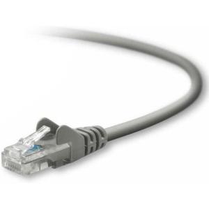 Belkin CAT5E Gray Patch Cord Snagless – 12ft