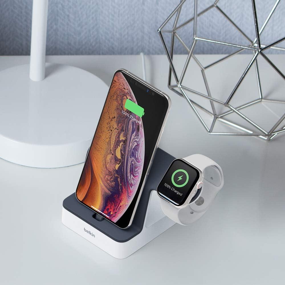 imageBelkin Magnetic 2in1 Lightning Charging Dock for Apple iPhone and Apple Watch BlackBlack