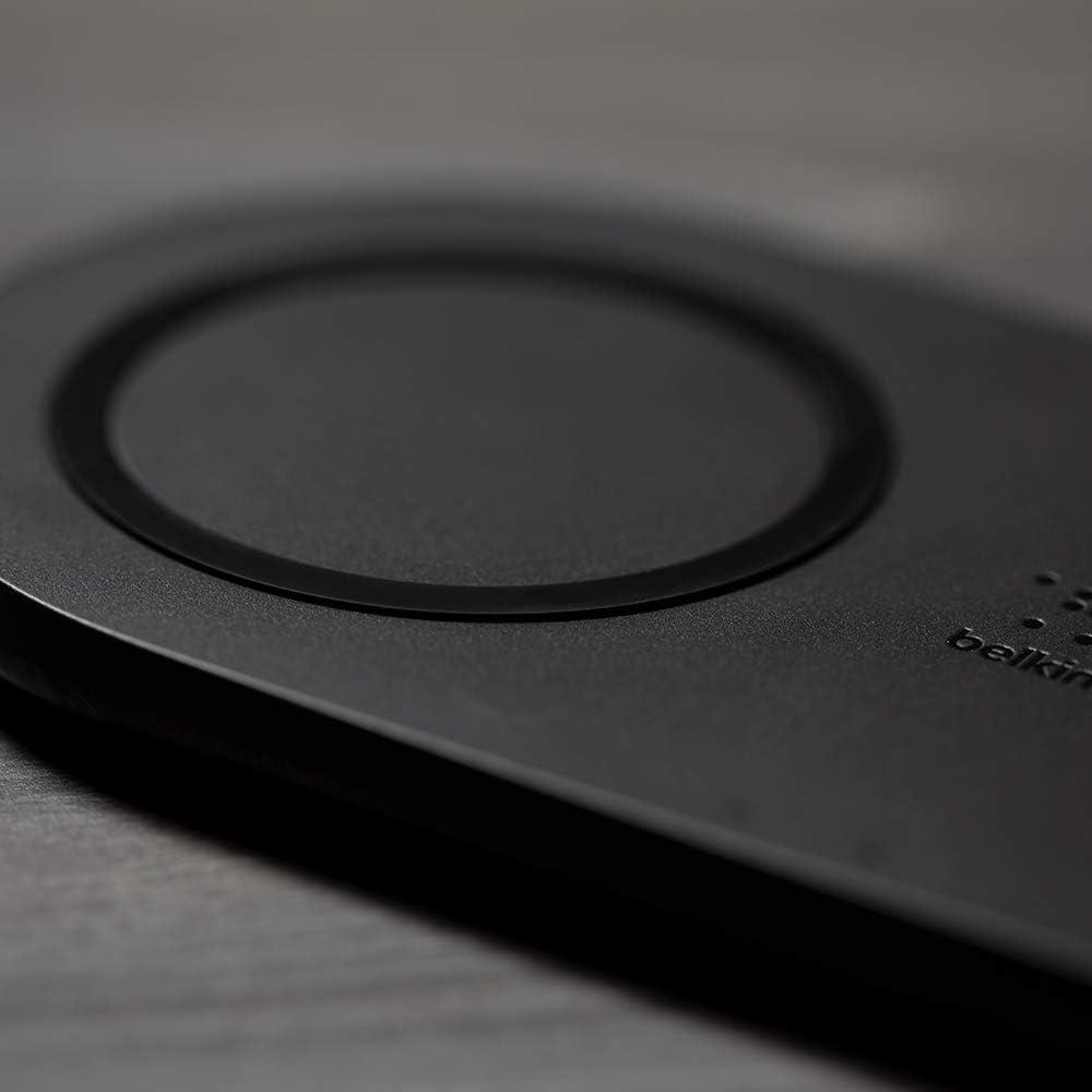 imageBelkin Quick Charge Dual Wireless Charging Pad  10W QiCertified Charger Pad for iPhone Samsung Apple Airpods amp More  Charge While Listening to Music Streaming Videos amp Video Calls  Black