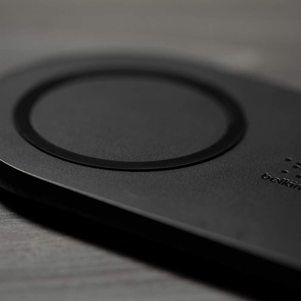 imageBelkin Quick Charge Dual Wireless Charging Pad  10W QiCertified Charger Pad for iPhone Samsung Apple Airpods amp More  Charge While Listening to Music Streaming Videos amp Video Calls  Black