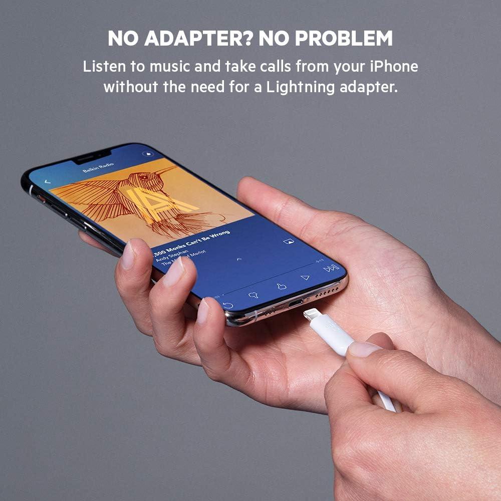 imageBelkin SoundForm Wired Earbuds with USBC Connector inEar Earphones wMicrophone USBC Headphones for iPhone 17 iPhone 16 iPad mini Galaxy S25 Google Pixel 9 Android and More BlackWhite