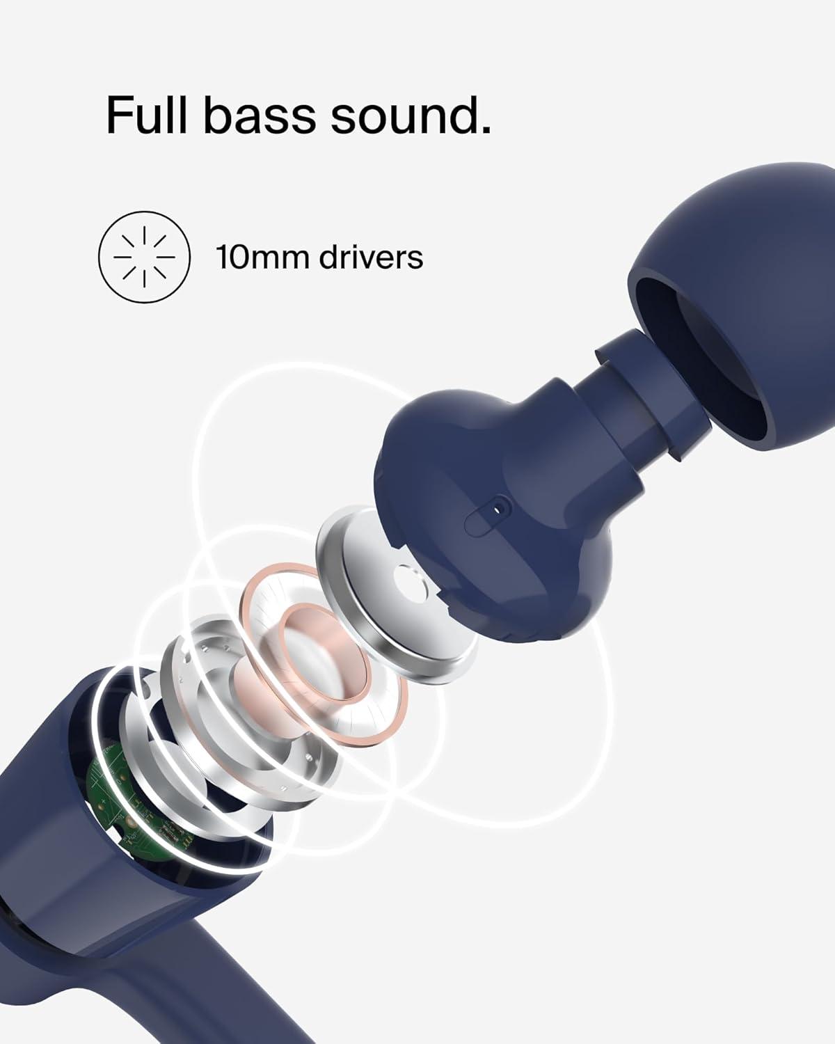 imageBelkin SoundForm Wired Earbuds with USBC Connector inEar Earphones wMicrophone USBC Headphones for iPhone 17 iPhone 16 iPad mini Galaxy S25 Google Pixel 9 Android and More BlackBlue