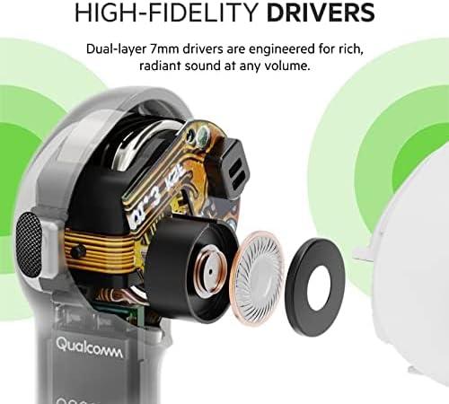 imageBelkin Wireless Earbuds SoundForm Freedom True Wireless Bluetooth Earphones with Wireless Charging Case IPX5 Certified Sweat and Water Resistant with Deep Bass for iPhones and Androids BlackWhite