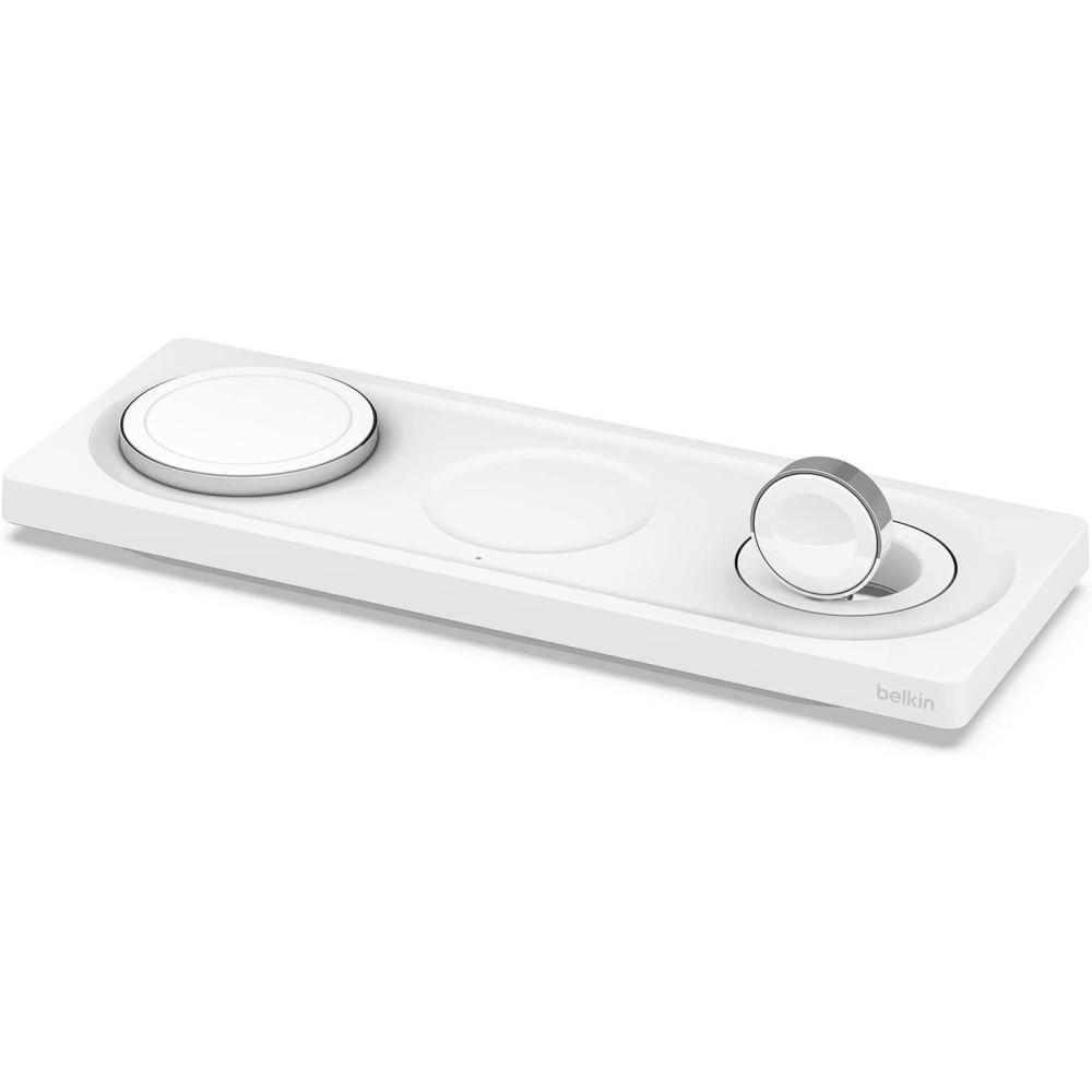 imageBelkin BoostCharge Pro 15W 3In1 Wireless MagSafe Charging Pad WhiteBlack