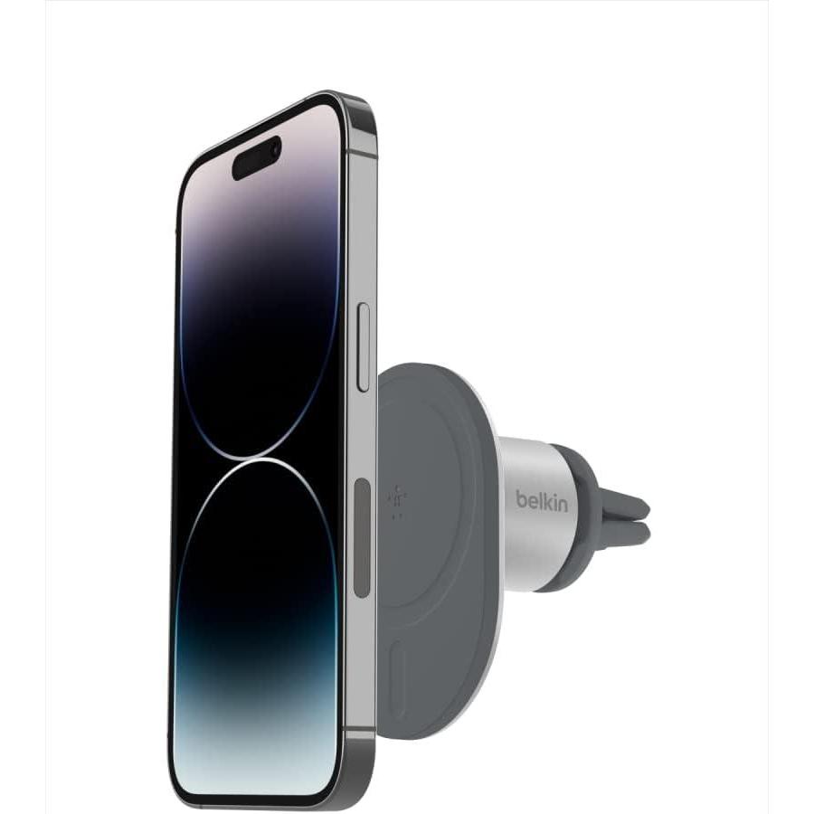 imageBelkin MagSafe Compatible Car Phone Magnetic Mount Air Vent Phone Holder for iPhone 12 12 Pro 12 Pro Max 12 Mini