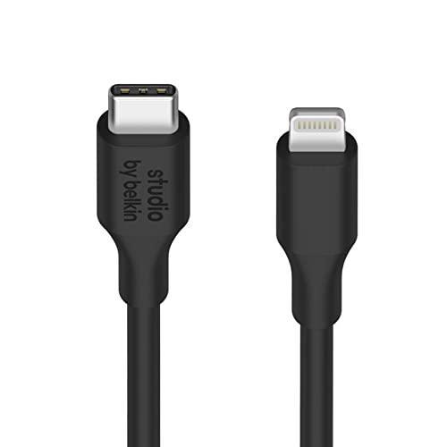 imageBelkin Studio USBC to Lightning Cable 5ft Fast Charging for iPhone amp iPad