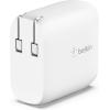 Belkin 24W Dual Port USB Wall Charger w/ USB-C Cable Included – Fast Charging iPhone 16 Charger for Power Bank, iPad & iPad Pro, Samsung Galaxy S25, Google Pixel, & More