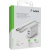 Belkin 24W Dual Port USB Wall Charger w/ USB-C Cable Included – Fast Charging iPhone 16 Charger for Power Bank, iPad & iPad Pro, Samsung Galaxy S25, Google Pixel, & More