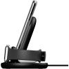 Belkin 3-in-1 Wireless Charger – Fast Charging Stand for Apple iPhone, Apple Watch & AirPods Case Compatible Qi Station For Multiple Devices – Black(Black)