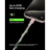 Belkin BoostCharge (2M/6.6ft) Braided USB-C to USB-C Cable for iPhone 17, iPhone 17 Pro, iPhone 17 Pro Max, Galaxy S25, S24, Note, Pixel 10 & 9, iPad Pro, Nintendo Switch 2 & More – Pink(Pink)