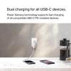 Belkin Dual USB C Charger Block 60W w/PPS Super Fast Charging – Samsung Galaxy S25, Apple iPhone 17, Air, Pro, Pro Max, iPad, AirPods, Apple Watch, Google Pixel, Nintendo Switch 2 – White((Pack of 1))
