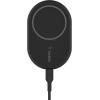 Belkin MagSafe-Compatible Magnetic Wireless Car Charger 10W – Wireless Charger, Magnetic Car Vent Phone Mount for iPhone 17, iPhone 16, 15, & 14 Series, Pixel 10 (Power Supply Included) – Black(Power Supply Inculded)