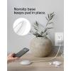 Belkin Magnetic Wireless Charging Pad 15W – MagSafe-Compatible Qi2-Certified Wireless Charger for iPhone 16 Series, Samsung Galaxy S25, AirPods, & More w/Non-Slip Base, Power Supply Included – Black(White)