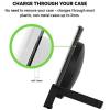 Belkin Quick Charge Wireless Charging Stand – 15W Qi-Certified Charger Stand for iPhone, Galaxy, Pixel & More, Charge While Listening to Music, Video Streaming, & Video Calling – Black (No PSU)(10W – Power Supply Included)