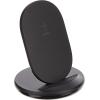Belkin Quick Charge Wireless Charging Stand – 15W Qi-Certified Charger Stand for iPhone, Galaxy, Pixel & More, Charge While Listening to Music, Video Streaming, & Video Calling – Black (No PSU)(15W – No Power Supply 2-Pack)