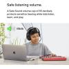 Belkin SoundForm Inspire Wireless Over-Ear Headset for Kids, Online Learning & Travel w/Built-in Microphone, 85dB Safe Volume Limit, 35H Battery – Compatible w/iPhone, iPad, Galaxy & More – Lavender(Black)