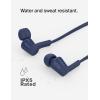 Belkin SoundForm Wired Earbuds with USB-C Connector, in-Ear Earphones w/Microphone – USB-C Headphones for iPhone 17, iPhone 16, iPad mini, Galaxy S25, Google Pixel 9, Android, and More – Black(Blue)
