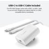 Belkin USB C Charger Block 30W – USB-C to C Cable Included – PPS, USB-IF Certified PD 3.0 Super Fast Charging – Samsung Galaxy S25, Apple iPhone 17, Air, Google Pixel, Nintendo Switch 2 & More – White(30W + Lightning Cable)