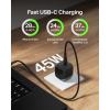 Belkin USB C Charger Block 45W – PD3.1 PPS Super Fast Charging – Samsung Galaxy S25, S24, Apple iPhone 17, Air, Pro, Pro Max, AirPods, Apple Watch, Google Pixel 10, Nintendo Switch, etc – Black(Single Pack)