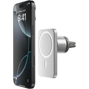 Belkin MagSafe Vent Mount Pro – MagSafe Compatible Phone Mount for Car – Wireless Magnetic Phone Holder Mount for iPhone 17, iPhone 16, 15, Pixel 10, & More – Car Accessories (Certified Refurbished)(New)