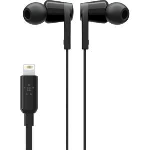 Belkin SoundForm Wired Earbuds with USB-C Connector, in-Ear Earphones w/Microphone – USB-C Headphones for iPhone 17, iPhone 16, iPad mini, Galaxy S25, Google Pixel 9, Android, and More – Black(Black)