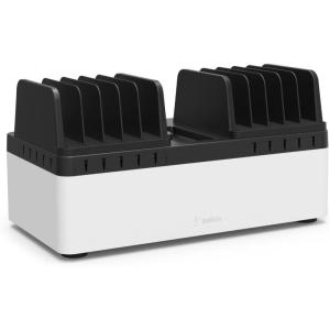 Belkin Store and Charge W/ Fixed Dividers – AC Classroom Charging Station for Laptops & Tablets Organization iPad Up To 10 Devices Including iPads, More