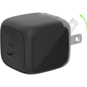 Belkin USB C Charger Block 45W – PD3.1 PPS Super Fast Charging – Samsung Galaxy S25, S24, Apple iPhone 17, Air, Pro, Pro Max, AirPods, Apple Watch, Google Pixel 10, Nintendo Switch, etc – Black(Single Pack)