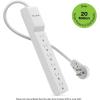 Belkin 6-Outlet Surge Protector Power Strip, 6ft Cord, 360° Rotating Plug – 1080 Joules Protection(8 ft)