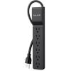 Belkin 6-Outlet Surge Protector Power Strip, UL-listed w/ 6 AC Outlets & 10ft/3M Cord, Overload and Overvoltage Protection for Personal Electronics, Small Appliances, & More – 720 Joules of Protection(Black)