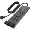 Belkin 12-Outlet Surge Protector Power Strip w/ 12 AC Outlets & 8ft Flat Plug, UL-Listed Heavy-Duty Extension Cord for Home, Office, Travel, Computer, Laptop, Charger – 3,940 Joules, Pack of 3(1 Pack)