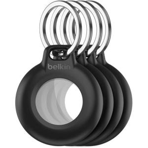 Belkin Secure Holder 4-Pack Waterproof Apple AirTag Black